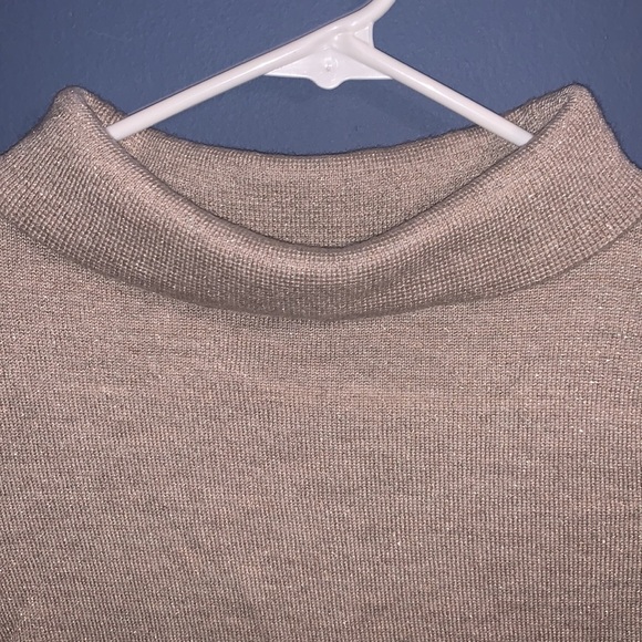 Talbots tan and gold sweater size XS - Picture 5 of 8